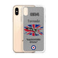 British Camo Tornado Clear Case for iPhone