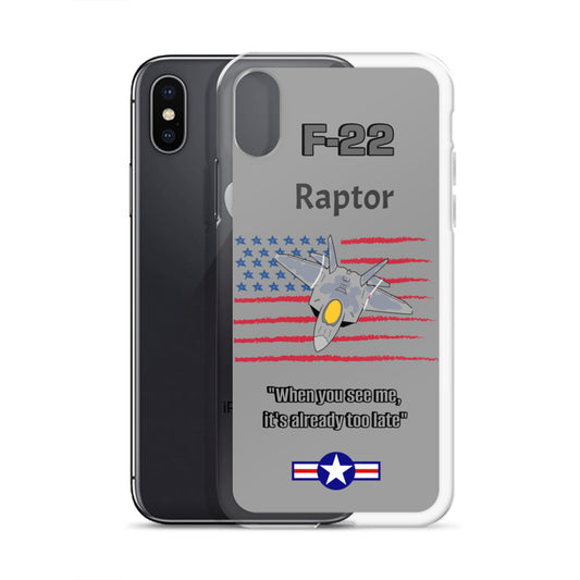 Raptor Patriot Clear Case for iPhone