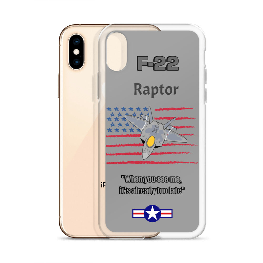 Raptor Patriot Clear Case for iPhone