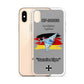 Bavarian Tiger Typhoon Clear Case for iPhone