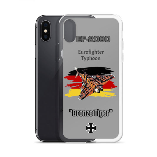Bronze Tiger Typhoon Clear Case for iPhone