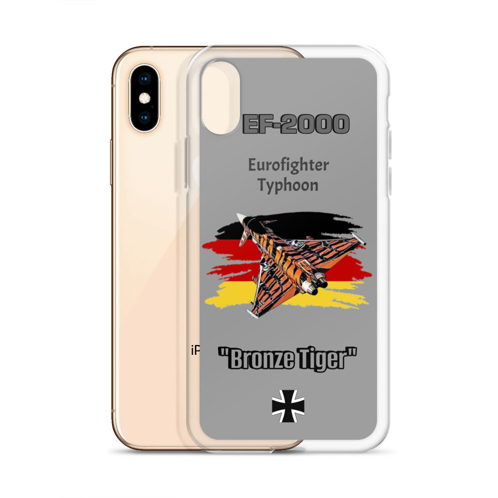 Bronze Tiger Typhoon Clear Case for iPhone