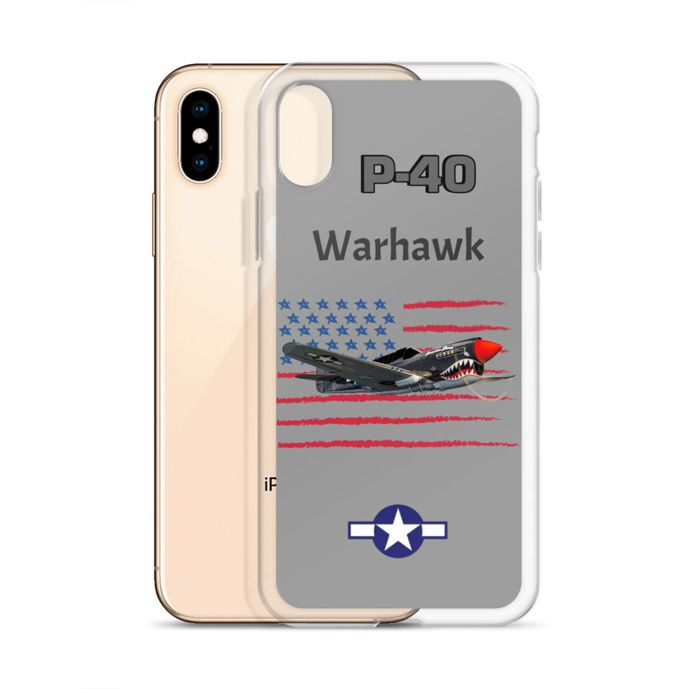 WWII Warhawk Patriot Clear Case for iPhone