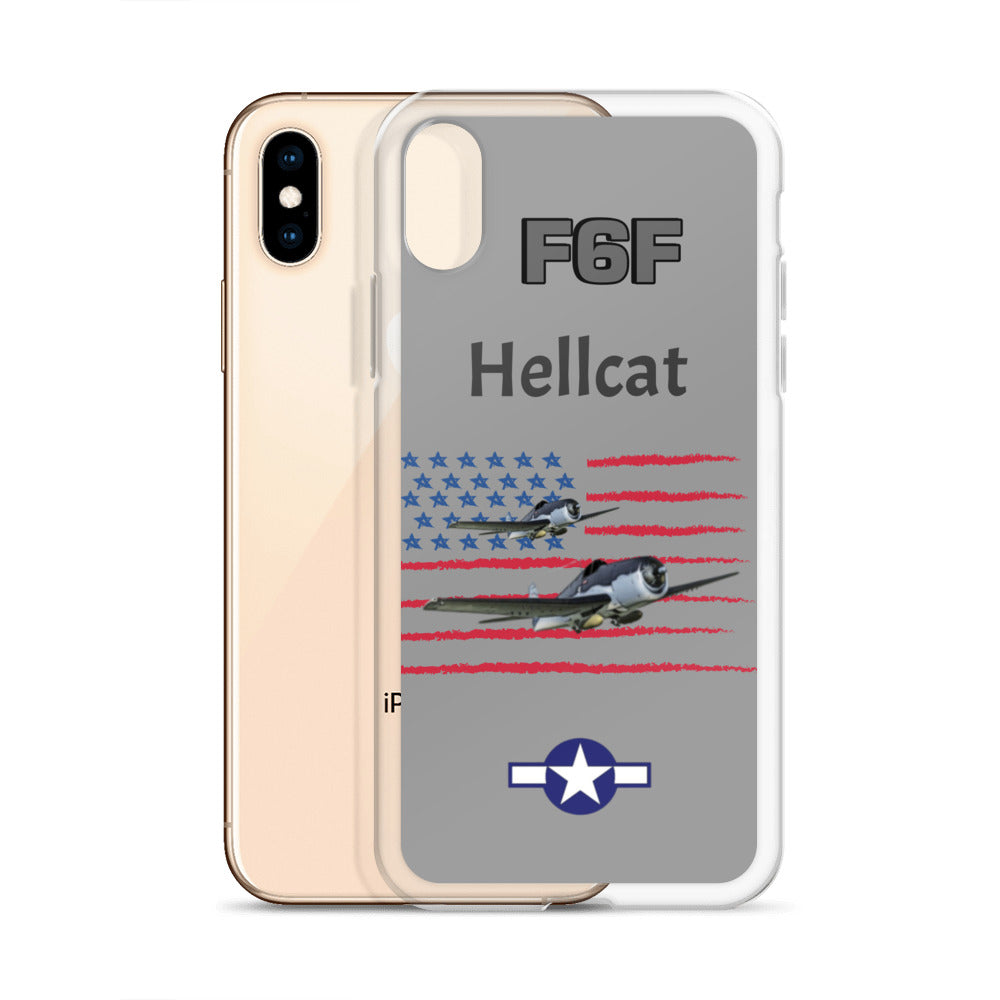 WWII Hellcat Patriot Clear Case for iPhone