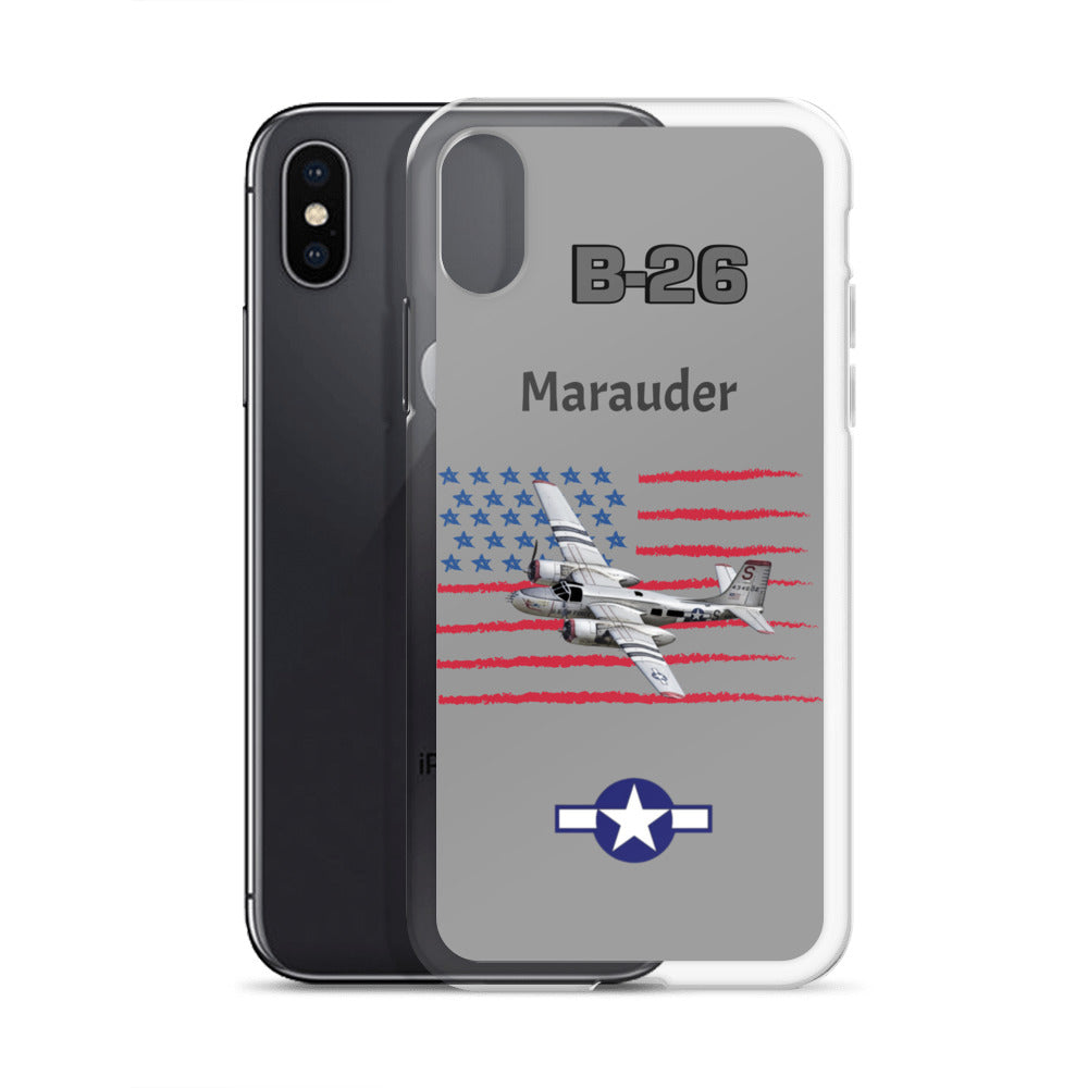 WWII Marauder Patriot Clear Case for iPhone