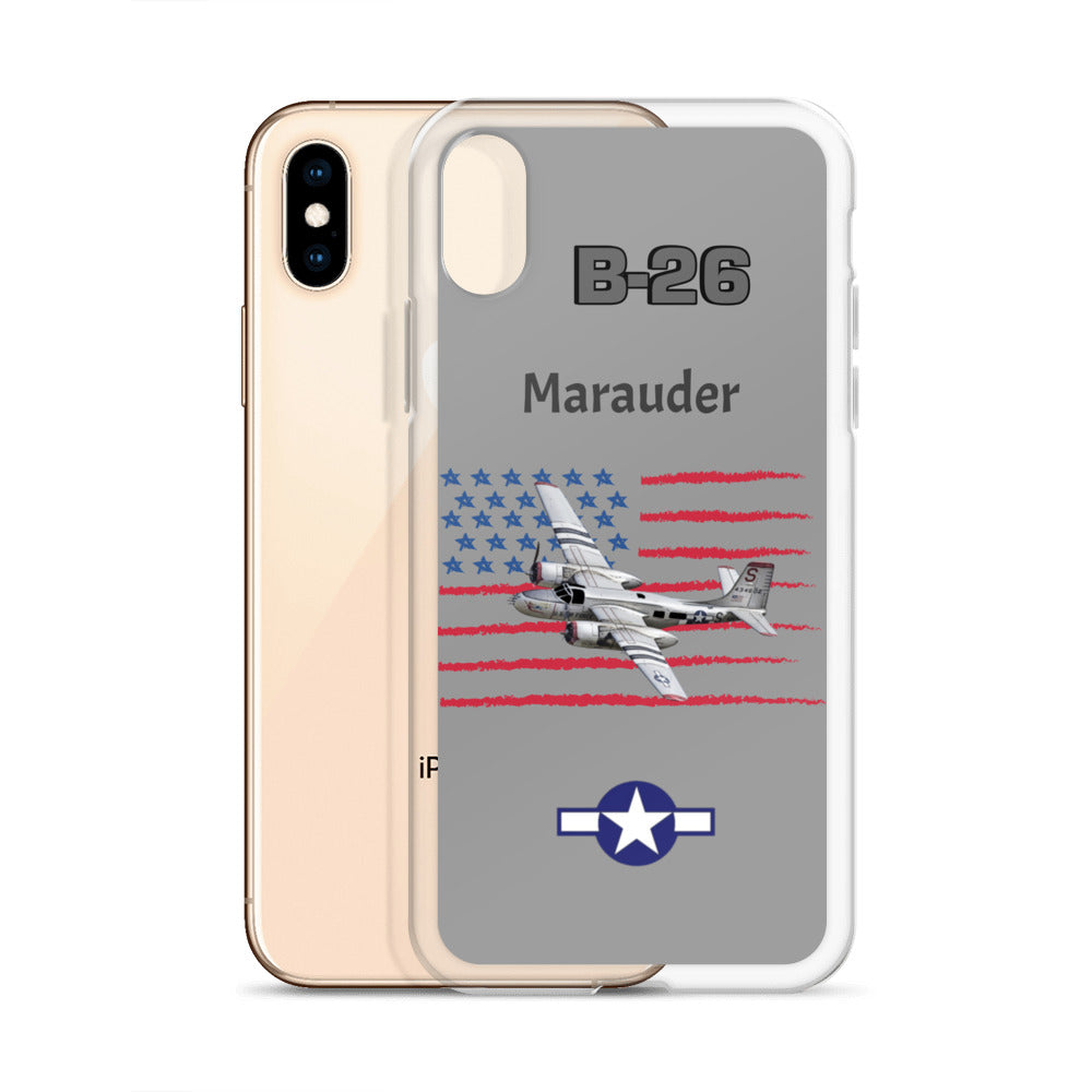 WWII Marauder Patriot Clear Case for iPhone