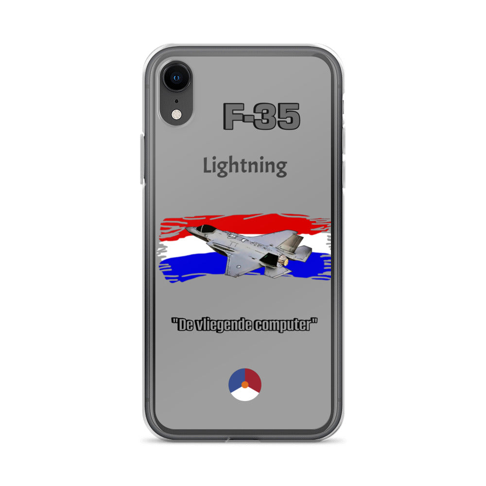 Dutch Lightning Clear Case for iPhone