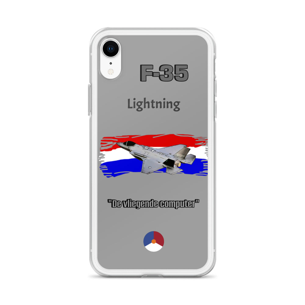Dutch Lightning Clear Case for iPhone
