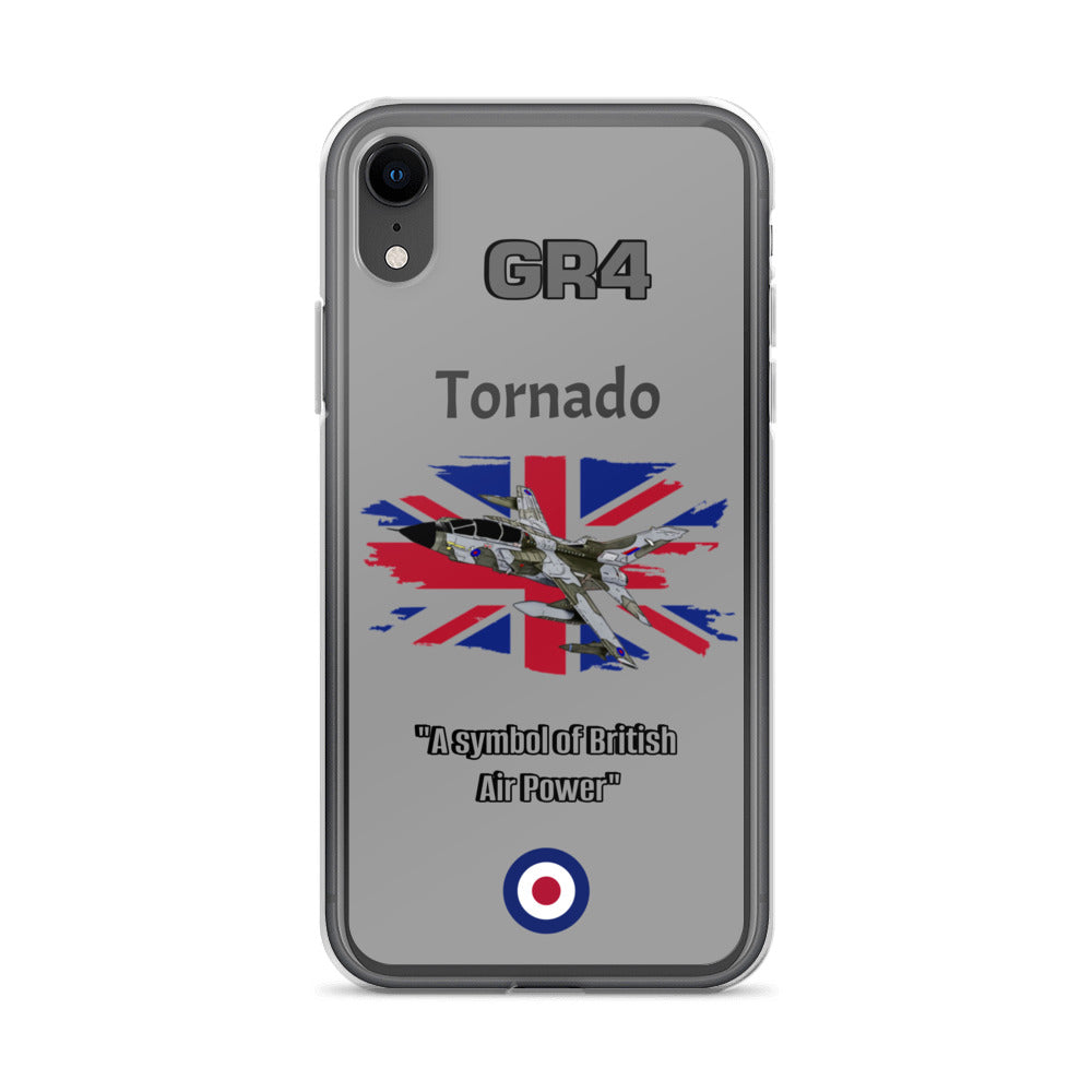 British Camo Tornado Clear Case for iPhone