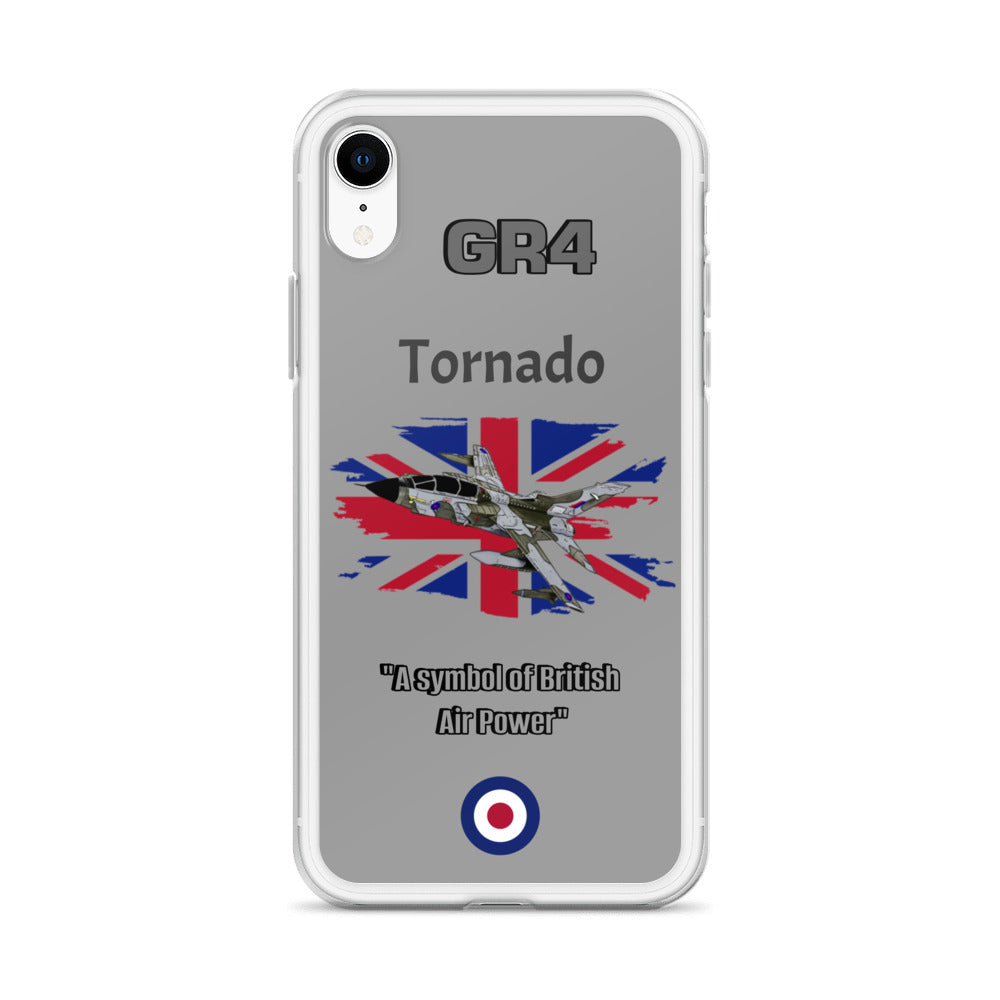 British Camo Tornado Clear Case for iPhone