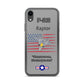 Raptor Patriot Clear Case for iPhone