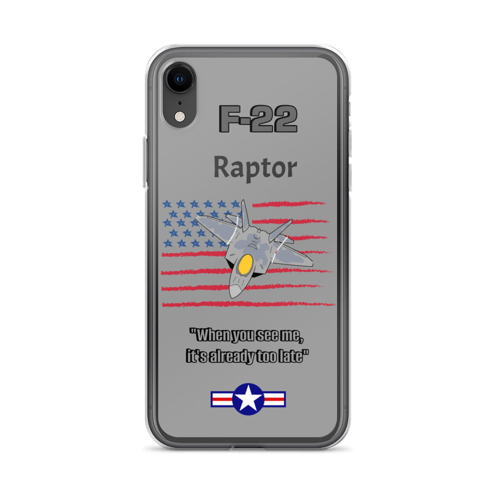 Raptor Patriot Clear Case for iPhone