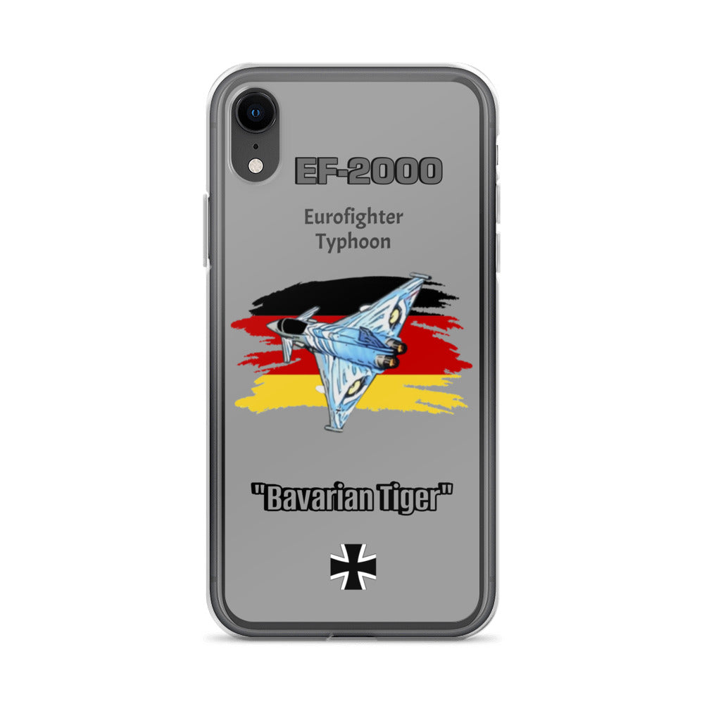 Bavarian Tiger Typhoon Clear Case for iPhone