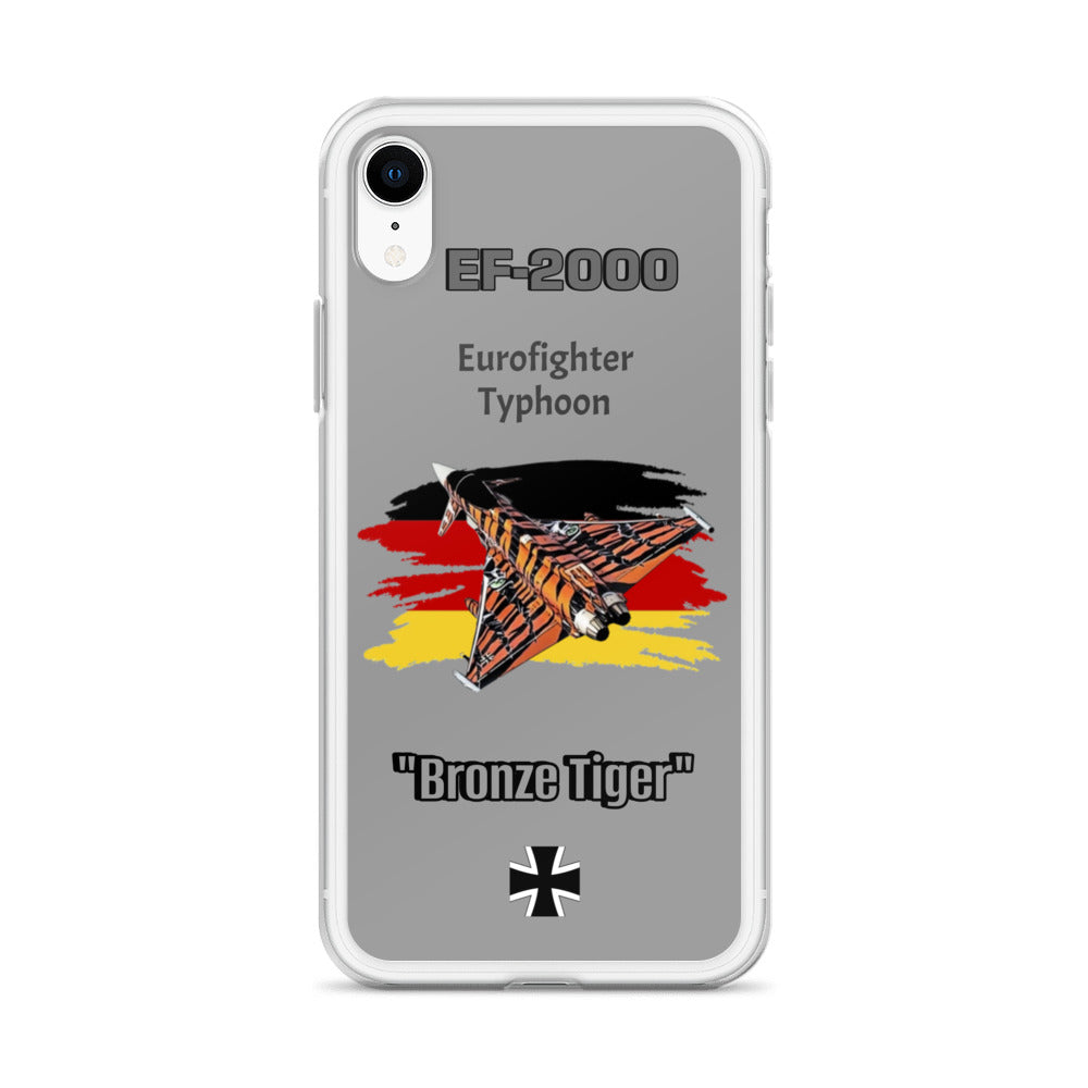 Bronze Tiger Typhoon Clear Case for iPhone