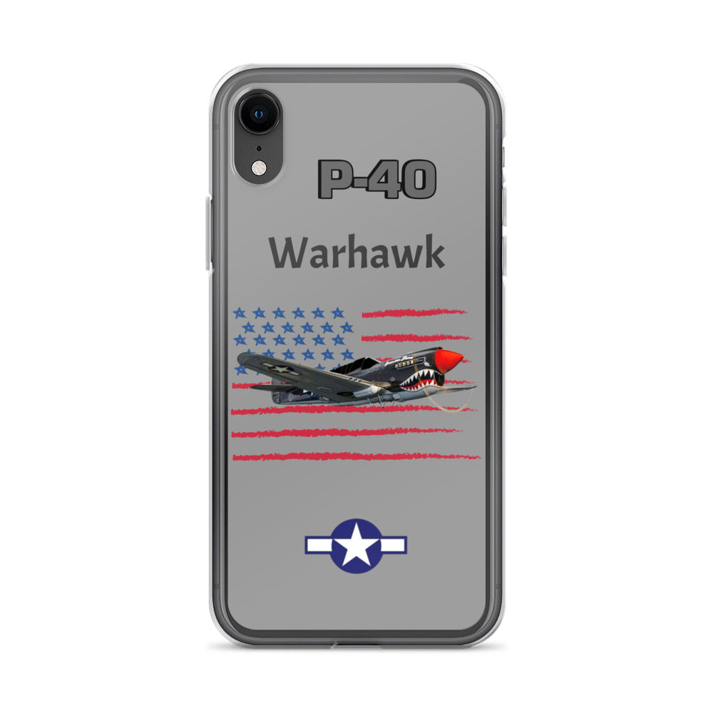 WWII Warhawk Patriot Clear Case for iPhone