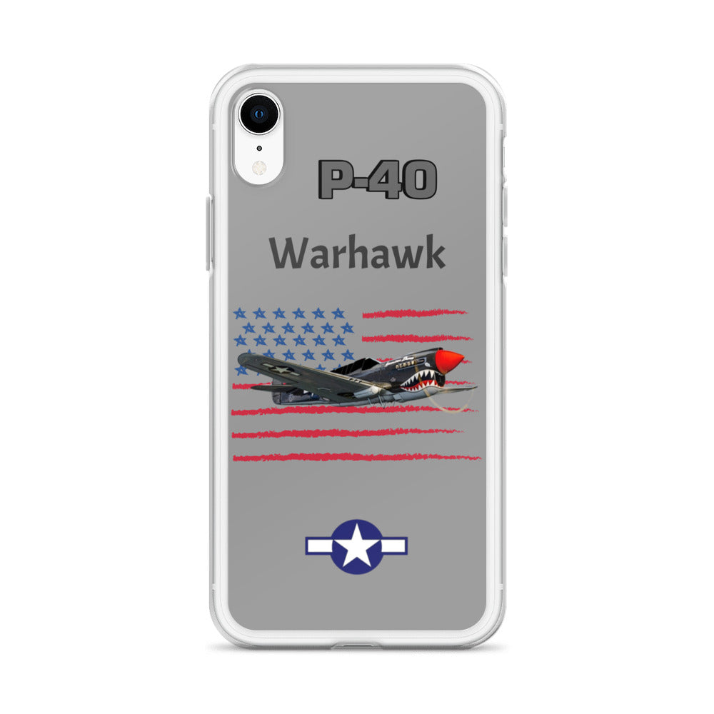WWII Warhawk Patriot Clear Case for iPhone