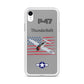 WWII Thunderbolt Patriot Clear Case for iPhone