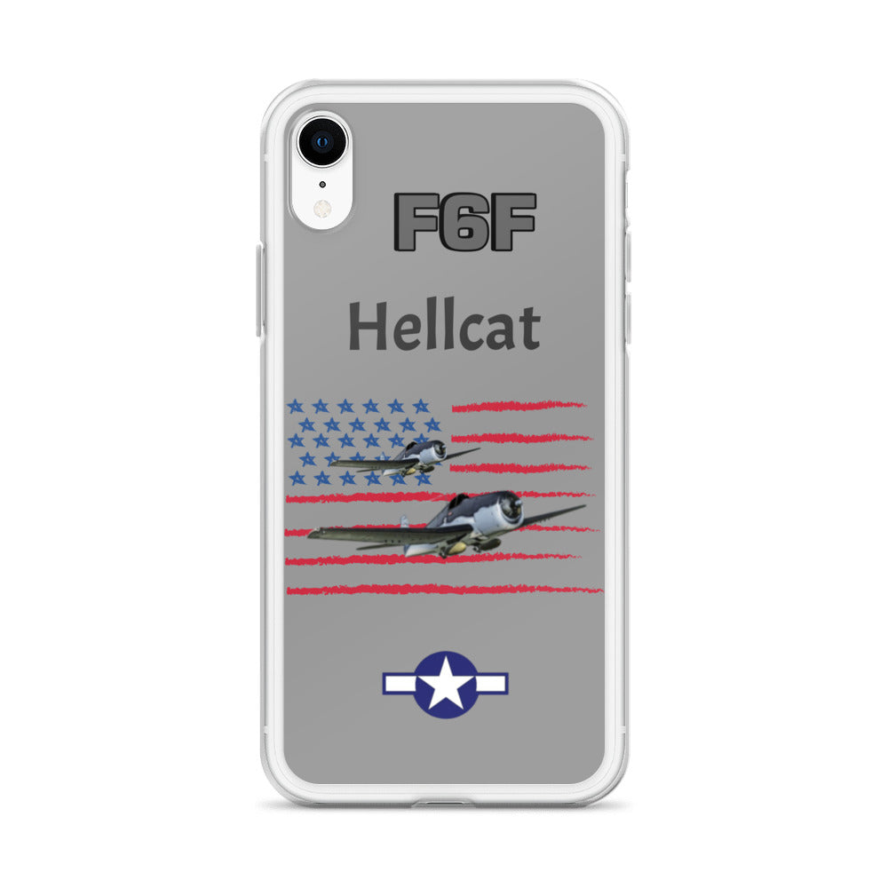 WWII Hellcat Patriot Clear Case for iPhone