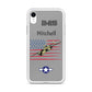 WWII Mitchell Patriot Clear Case for iPhone