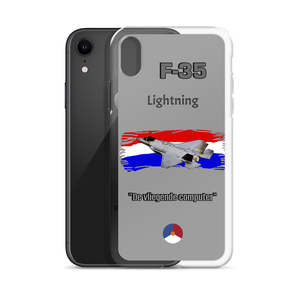 Dutch Lightning Clear Case for iPhone