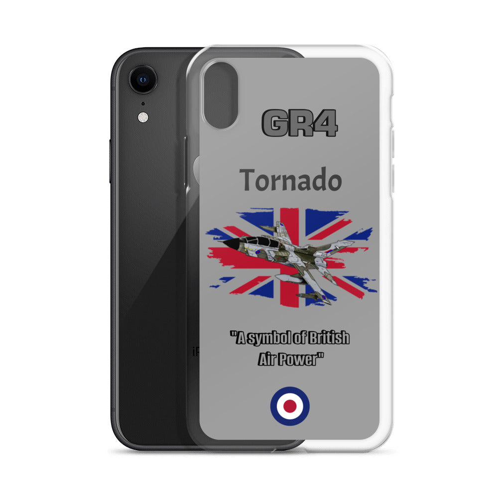 British Camo Tornado Clear Case for iPhone