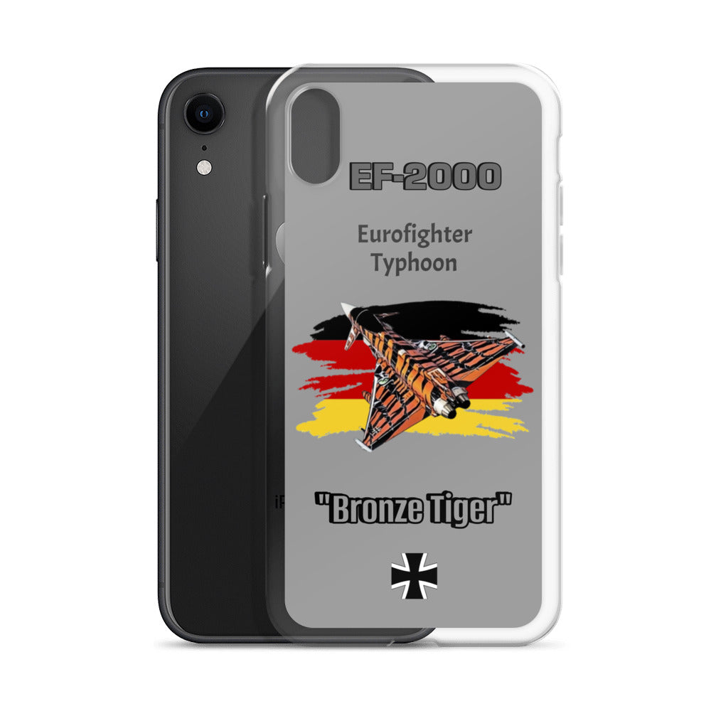 Bronze Tiger Typhoon Clear Case for iPhone