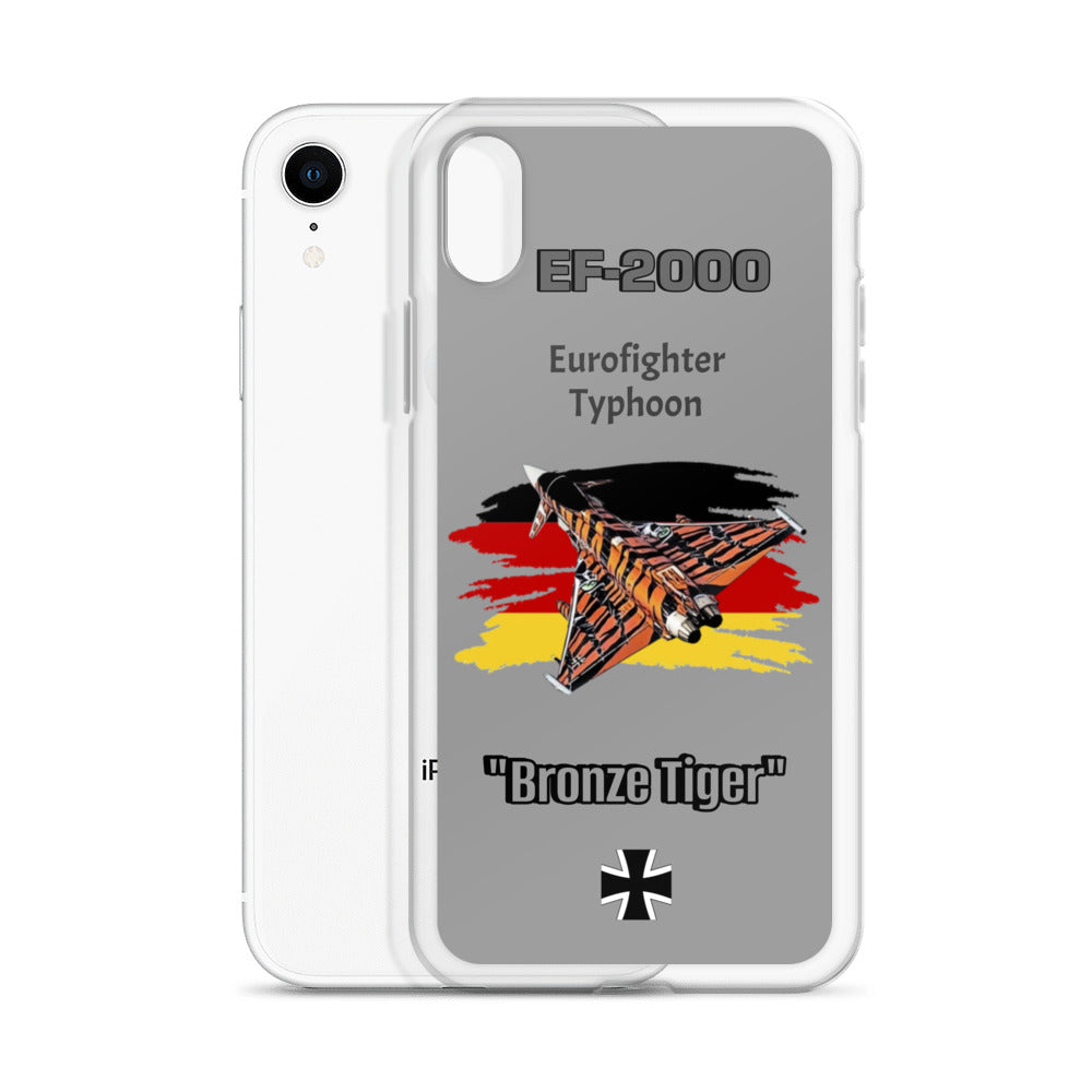 Bronze Tiger Typhoon Clear Case for iPhone