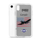 WWII Corsair Patriot Clear Case for iPhone