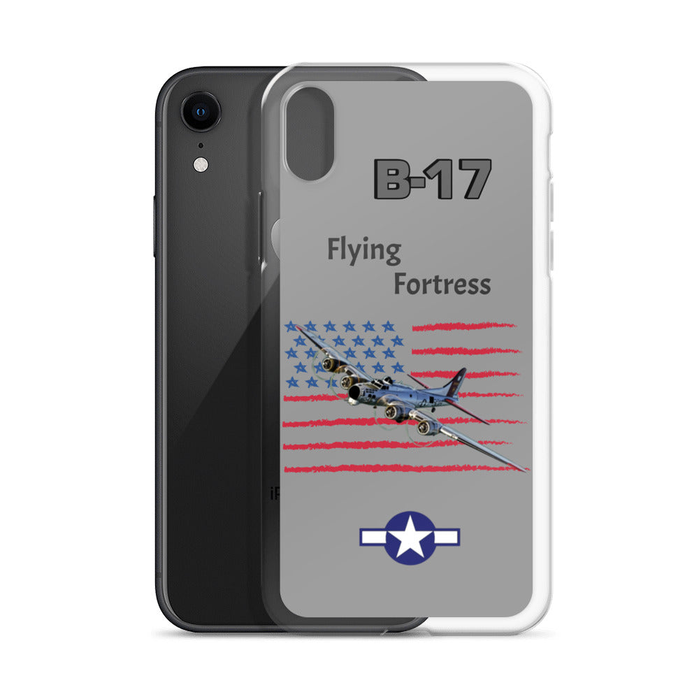 WWII Fortress Patriot Clear Case for iPhone