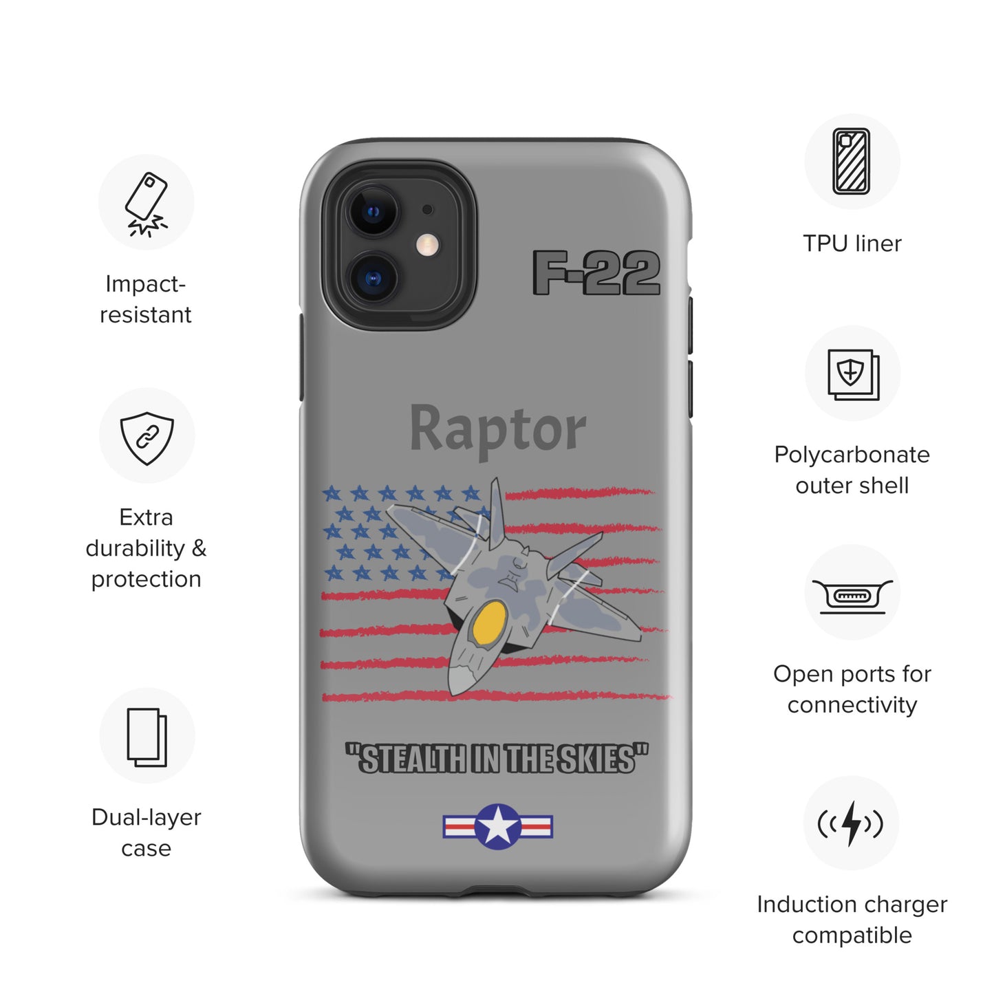 RaptorGuard iPhone Case