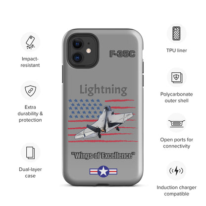 Wings Of Excellence iPhone Case