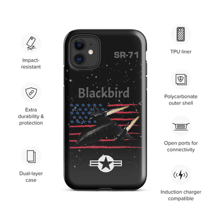 Blackbird Patriot iPhone Case (Without Quotes)
