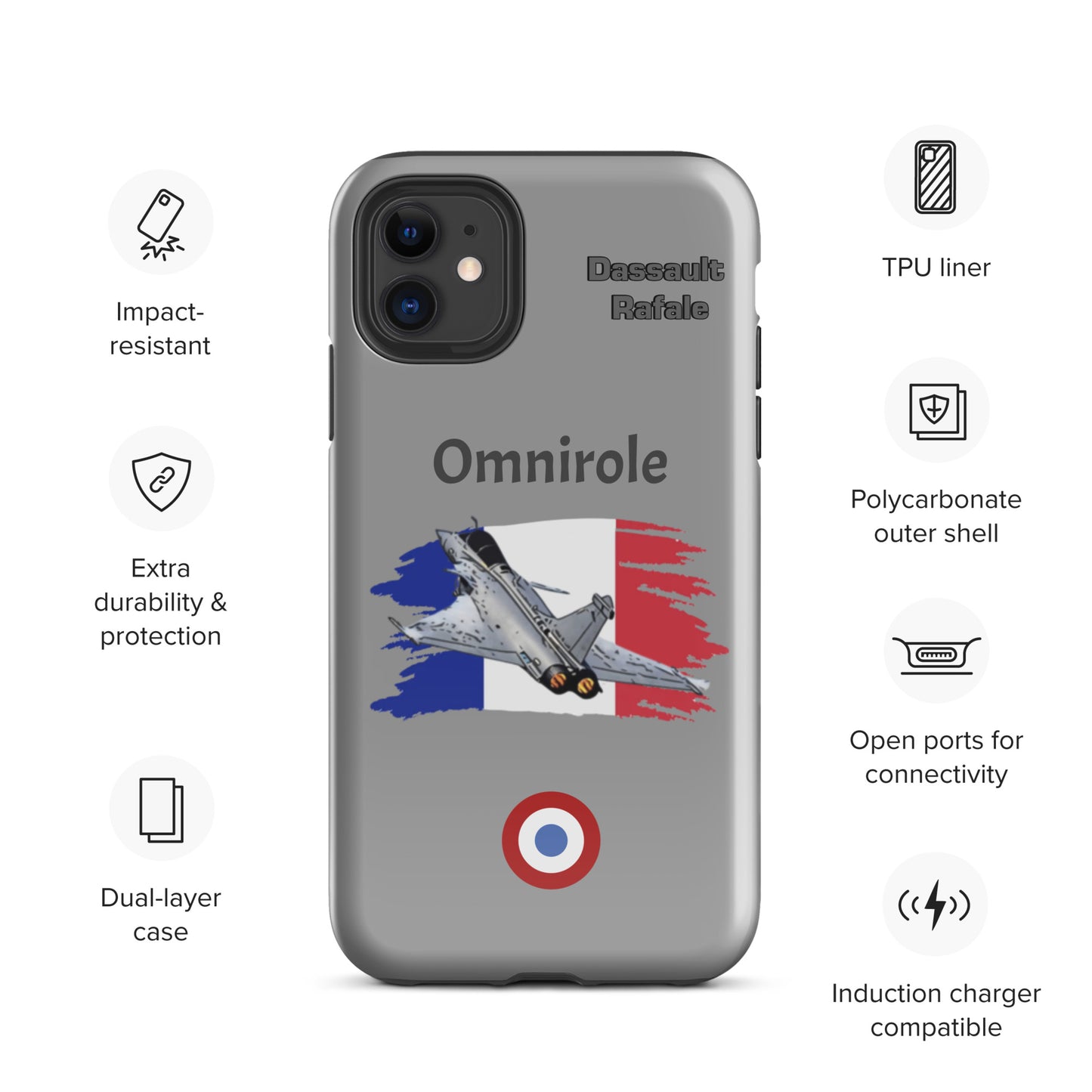 Rafael Patriot iPhone Case (Without Quotes)