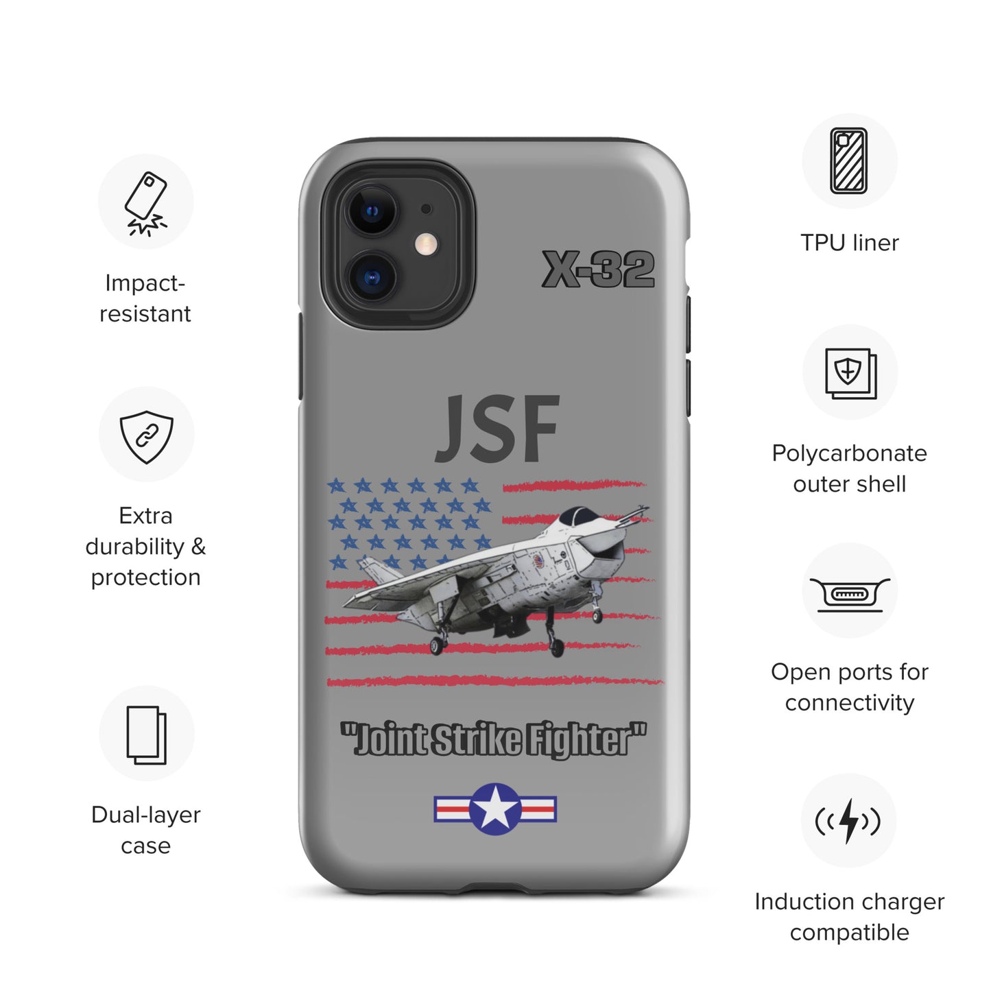 JSF Patriot iPhone Case