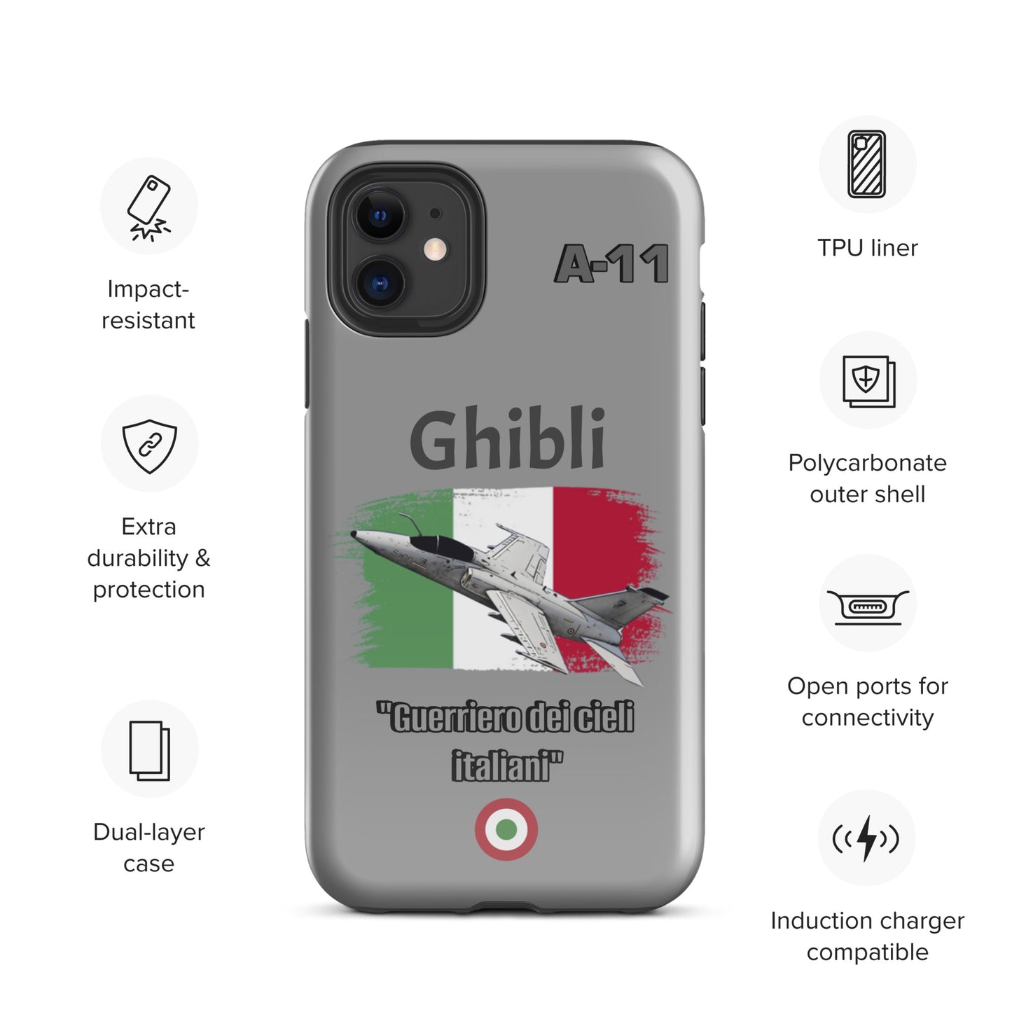 Ghibli Patriot iPhone Case