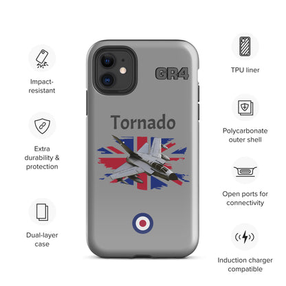 British Tornado Patriot iPhone Case (Without Quotes)