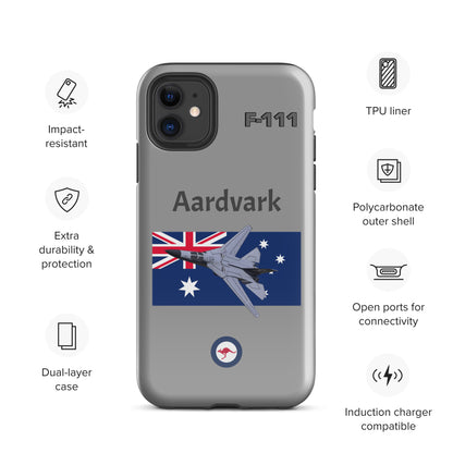 Australian Aardvark Patriot iPhone Case (Without Quotes)