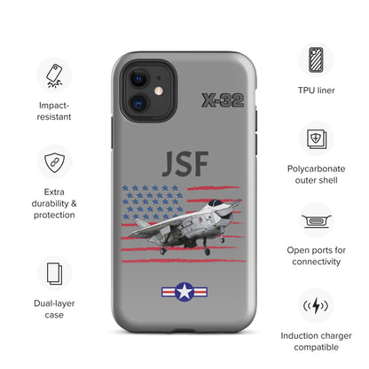 JSF Patriot iPhone Case (Without Quotes)