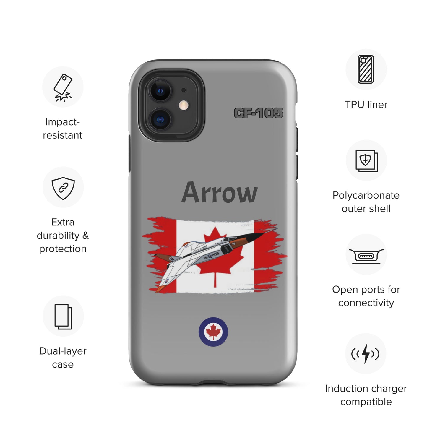 Arrow Patriot iPhone Case (Without Quotes)