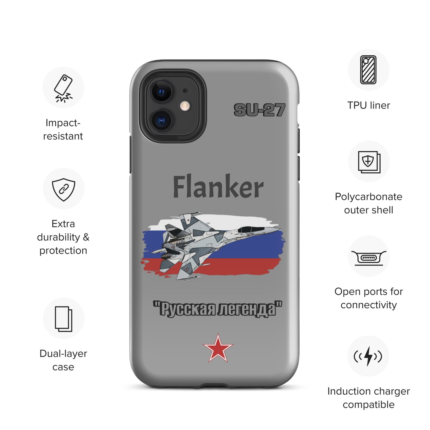 Flanker Patriot iPhone Case