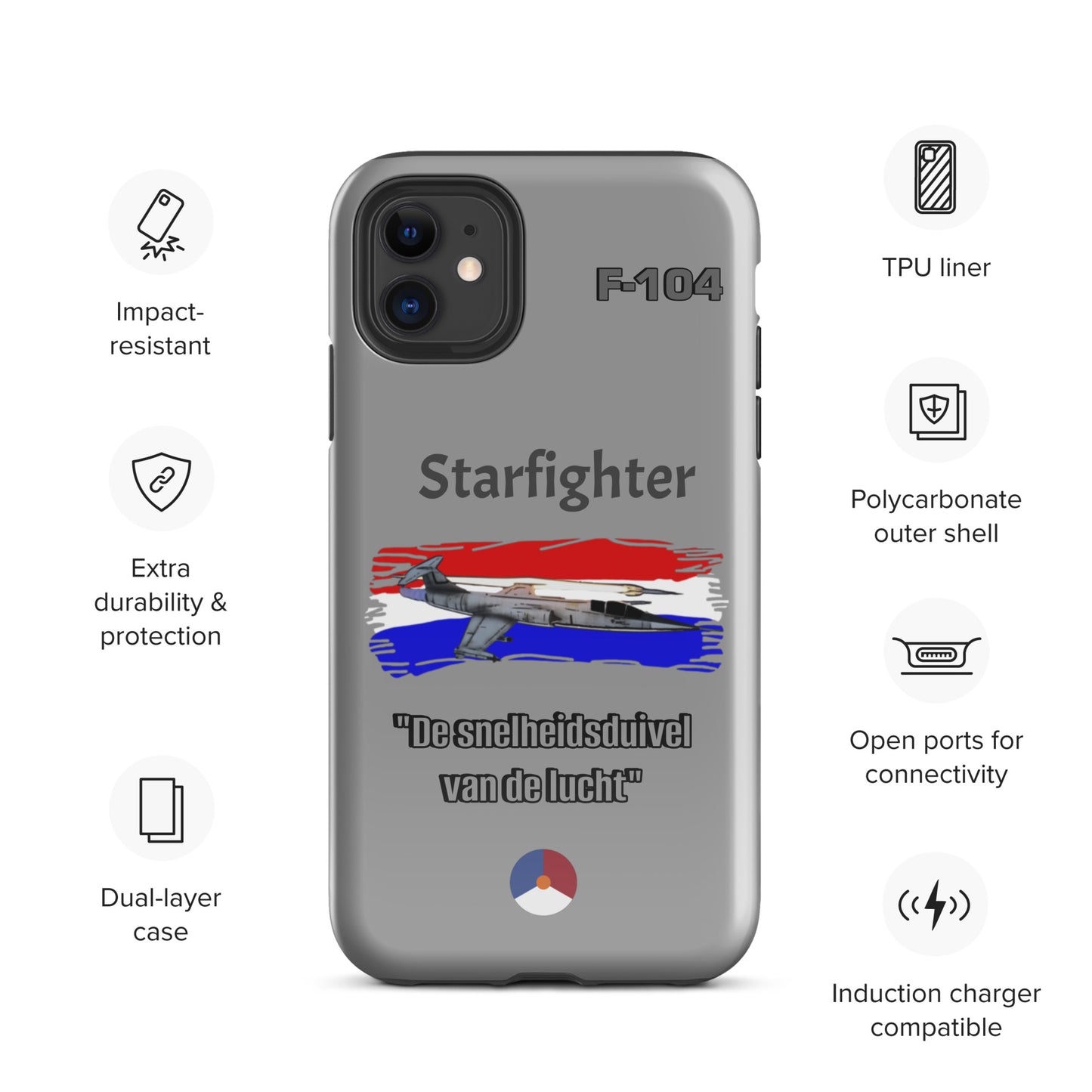 Dutch Starfighter Patriot iPhone Case