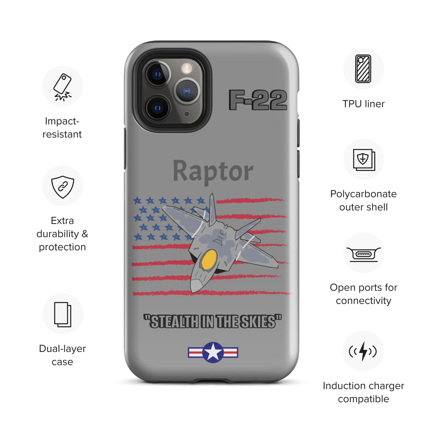 RaptorGuard iPhone Case
