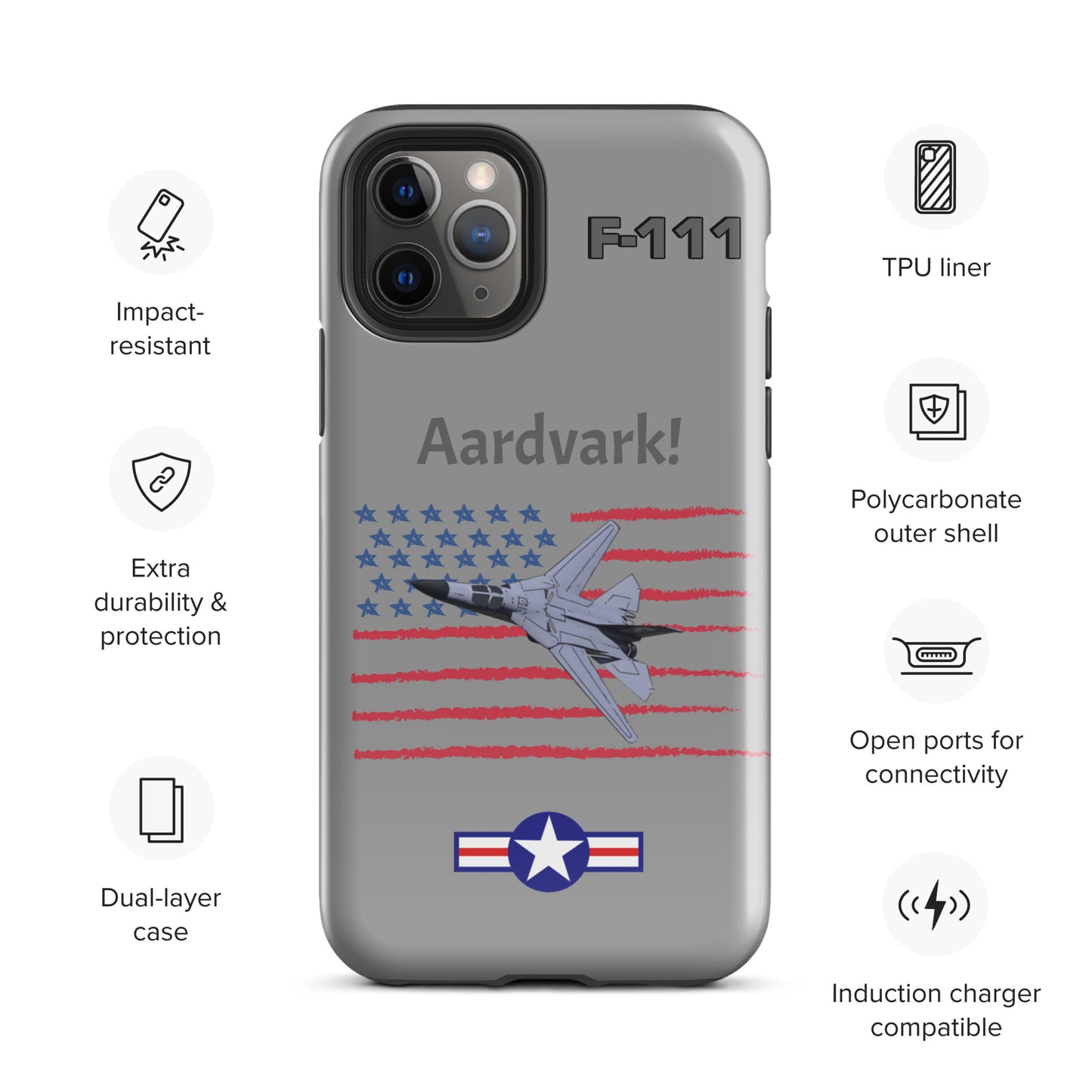 Aardvark Power Case for iPhone (Without Quotes)