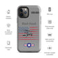 Black Hawk Patriot iPhone Case (Without Quotes)
