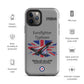 Black Jack Typhoon Patriot iPhone Case