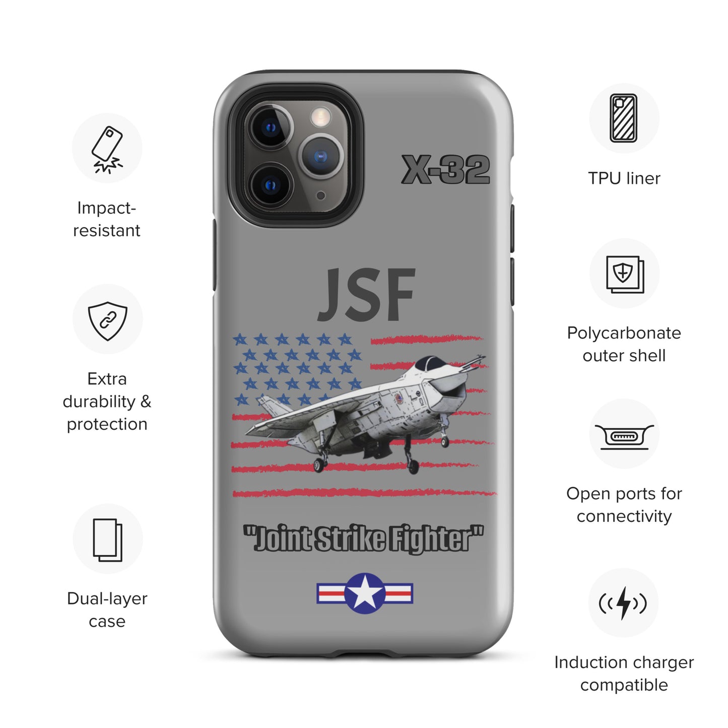 JSF Patriot iPhone Case