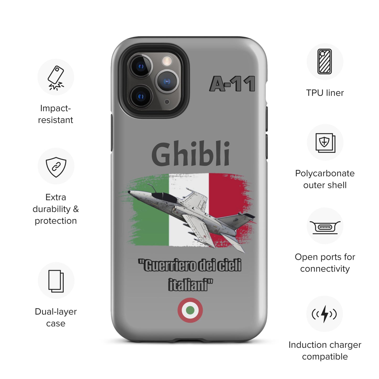 Ghibli Patriot iPhone Case