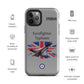 Black Jack Typhoon Patriot iPhone Case (Without Quotes)