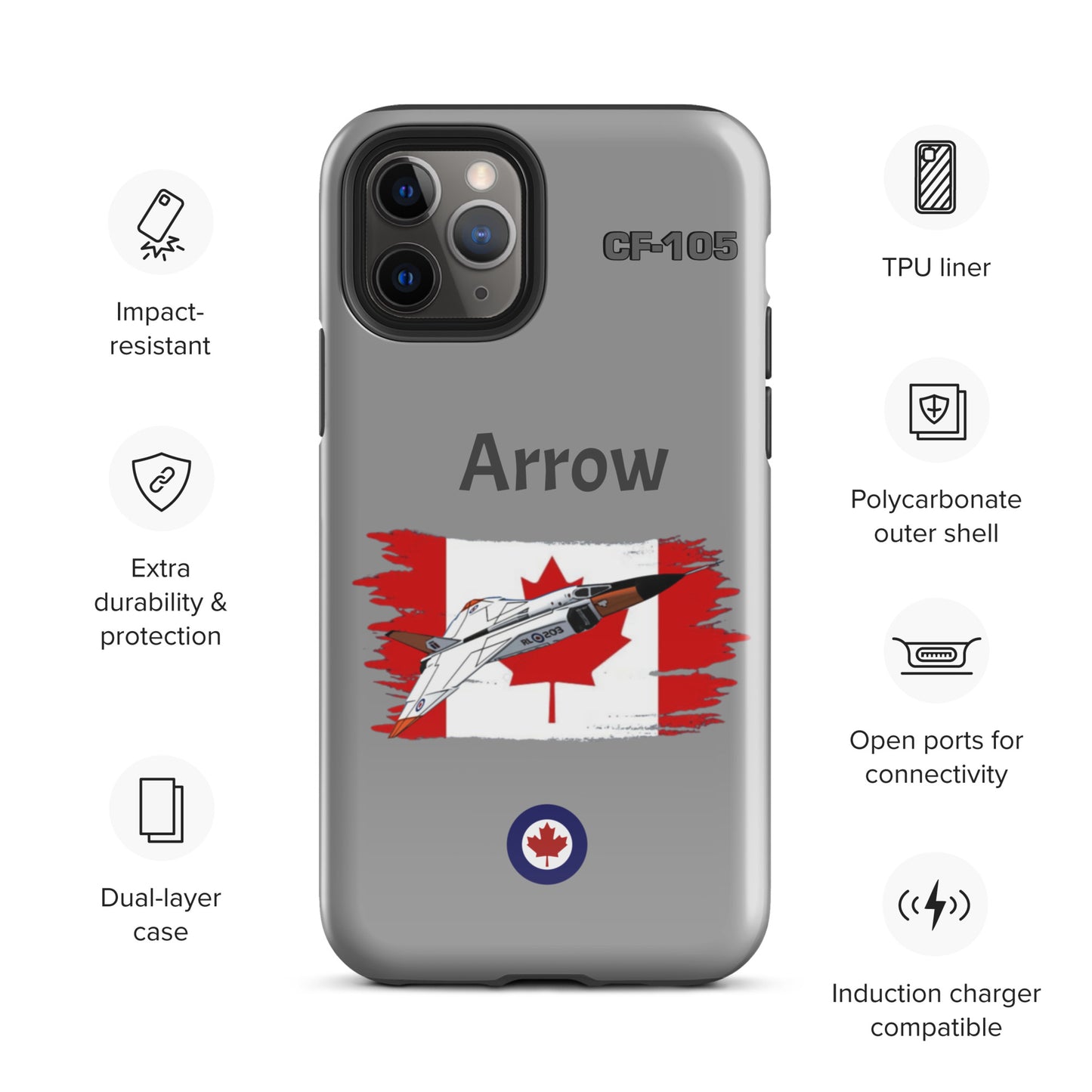 Arrow Patriot iPhone Case (Without Quotes)