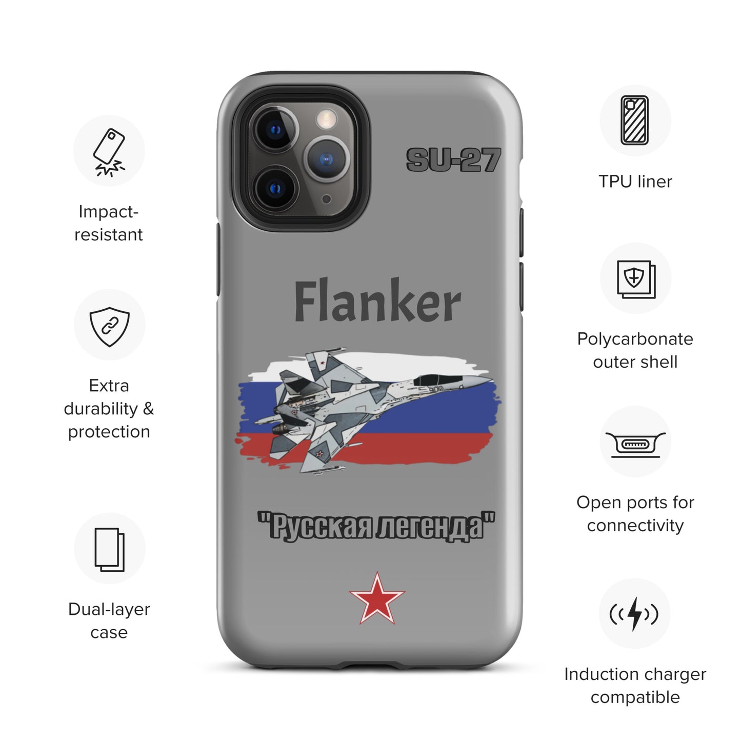 Flanker Patriot iPhone Case